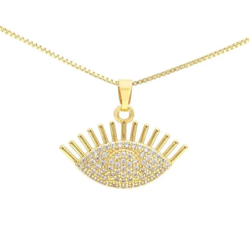 Strieborný prívesok Evil Eye