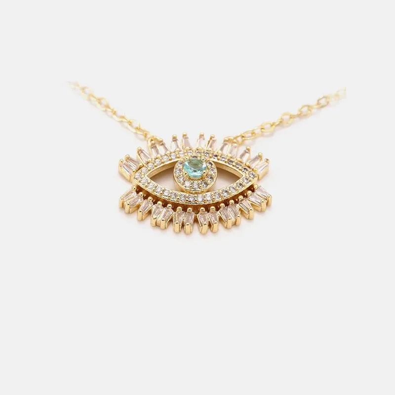 Sklenený prívesok Evil Eye