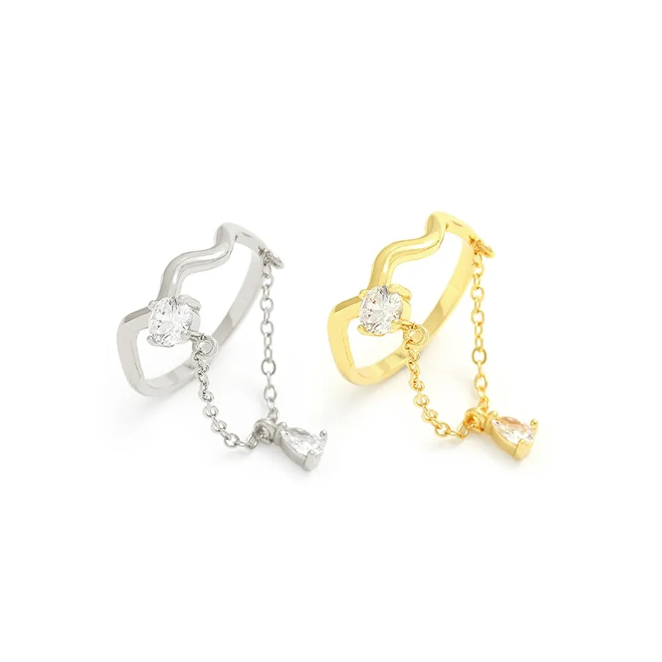 Nový módny prsteň Cz Women