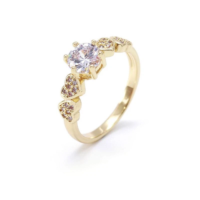 Romantický svadobný prsteň v striebornom dizajne